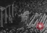 Image of US Naval Academy graduation ceremony Annapolis Maryland USA, 1932, second 23 stock footage video 65675080927