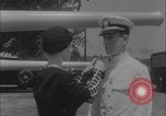 Image of US Naval Academy graduation ceremony Annapolis Maryland USA, 1932, second 46 stock footage video 65675080927