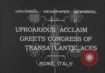 Image of International Congress of Transoceanic Fliers Rome Italy, 1932, second 5 stock footage video 65675080928