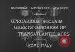 Image of International Congress of Transoceanic Fliers Rome Italy, 1932, second 8 stock footage video 65675080928