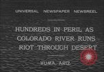 Image of Colorado River flooding Yuma Arizona USA, 1932, second 6 stock footage video 65675080929