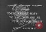 Image of Orphans visit Luna Park Coney Island New York USA, 1932, second 6 stock footage video 65675080930