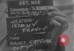 Image of Captured German soldiers Isigny France Isigny-sur-Mer France, 1944, second 1 stock footage video 65675080932