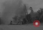 Image of Destroyed tank Isigny-sur-Mer Isigny-sur-Mer France, 1944, second 15 stock footage video 65675080933