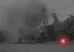Image of Destroyed tank Isigny-sur-Mer Isigny-sur-Mer France, 1944, second 17 stock footage video 65675080933