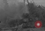 Image of Destroyed tank Isigny-sur-Mer Isigny-sur-Mer France, 1944, second 36 stock footage video 65675080933
