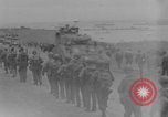 Image of US Army advances inland Omaha beach Normandy France, 1944, second 1 stock footage video 65675080936
