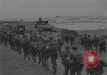 Image of US Army advances inland Omaha beach Normandy France, 1944, second 13 stock footage video 65675080936