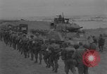 Image of US Army advances inland Omaha beach Normandy France, 1944, second 15 stock footage video 65675080936