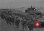 Image of US Army advances inland Omaha beach Normandy France, 1944, second 16 stock footage video 65675080936