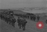Image of US Army advances inland Omaha beach Normandy France, 1944, second 18 stock footage video 65675080936