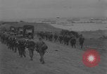 Image of US Army advances inland Omaha beach Normandy France, 1944, second 20 stock footage video 65675080936