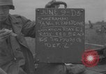Image of US Army advances inland Omaha beach Normandy France, 1944, second 28 stock footage video 65675080936
