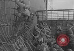 Image of US troops land on Normandy coast Normandy France, 1944, second 9 stock footage video 65675080937
