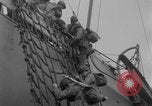 Image of US troops land on Normandy coast Normandy France, 1944, second 30 stock footage video 65675080937