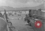 Image of US troops land on Normandy coast Normandy France, 1944, second 59 stock footage video 65675080937