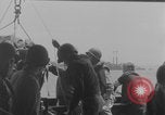 Image of Wounded evacuated from damaged ship Normandy France, 1944, second 9 stock footage video 65675080938