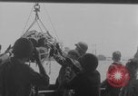 Image of Wounded evacuated from damaged ship Normandy France, 1944, second 11 stock footage video 65675080938