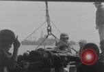 Image of Wounded evacuated from damaged ship Normandy France, 1944, second 16 stock footage video 65675080938