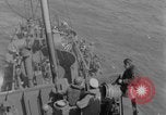 Image of Wounded evacuated from damaged ship Normandy France, 1944, second 27 stock footage video 65675080938