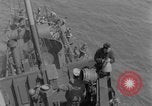 Image of Wounded evacuated from damaged ship Normandy France, 1944, second 31 stock footage video 65675080938