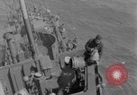 Image of Wounded evacuated from damaged ship Normandy France, 1944, second 35 stock footage video 65675080938
