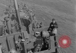Image of Wounded evacuated from damaged ship Normandy France, 1944, second 38 stock footage video 65675080938
