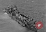 Image of Wounded evacuated from damaged ship Normandy France, 1944, second 42 stock footage video 65675080938