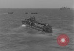 Image of Wounded evacuated from damaged ship Normandy France, 1944, second 53 stock footage video 65675080938