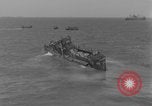 Image of Wounded evacuated from damaged ship Normandy France, 1944, second 55 stock footage video 65675080938