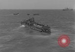Image of Wounded evacuated from damaged ship Normandy France, 1944, second 58 stock footage video 65675080938
