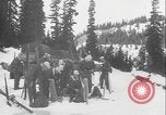 Image of US Army ski troops on Mount Rainer Washington State United States USA, 1941, second 3 stock footage video 65675080940