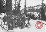 Image of US Army ski troops on Mount Rainer Washington State United States USA, 1941, second 4 stock footage video 65675080940