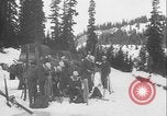 Image of US Army ski troops on Mount Rainer Washington State United States USA, 1941, second 5 stock footage video 65675080940