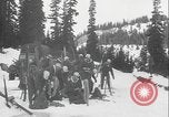 Image of US Army ski troops on Mount Rainer Washington State United States USA, 1941, second 9 stock footage video 65675080940