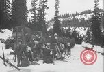 Image of US Army ski troops on Mount Rainer Washington State United States USA, 1941, second 17 stock footage video 65675080940