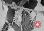 Image of US Army ski troops on Mount Rainer Washington State United States USA, 1941, second 35 stock footage video 65675080940