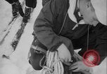 Image of US Army ski troops on Mount Rainer Washington State United States USA, 1941, second 44 stock footage video 65675080940