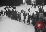Image of US Army ski troops cross difficult terrain Washington State United States USA, 1941, second 17 stock footage video 65675080941