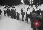 Image of US Army ski troops cross difficult terrain Washington State United States USA, 1941, second 18 stock footage video 65675080941