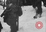 Image of US Army ski troops cross difficult terrain Washington State United States USA, 1941, second 31 stock footage video 65675080941