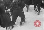 Image of US Army ski troops cross difficult terrain Washington State United States USA, 1941, second 32 stock footage video 65675080941