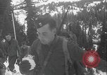 Image of US Army ski troops cross difficult terrain Washington State United States USA, 1941, second 39 stock footage video 65675080941