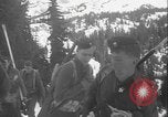 Image of US Army ski troops cross difficult terrain Washington State United States USA, 1941, second 41 stock footage video 65675080941