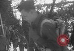 Image of US Army ski troops cross difficult terrain Washington State United States USA, 1941, second 44 stock footage video 65675080941