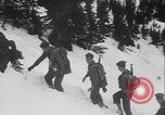 Image of US Army ski troops cross difficult terrain Washington State United States USA, 1941, second 47 stock footage video 65675080941