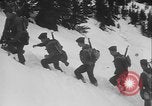 Image of US Army ski troops cross difficult terrain Washington State United States USA, 1941, second 49 stock footage video 65675080941