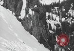 Image of US Army troops rock climbing Washington State United States USA, 1941, second 30 stock footage video 65675080942