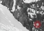 Image of US Army troops rock climbing Washington State United States USA, 1941, second 32 stock footage video 65675080942