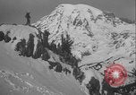 Image of US Army troops rock climbing Washington State United States USA, 1941, second 45 stock footage video 65675080942